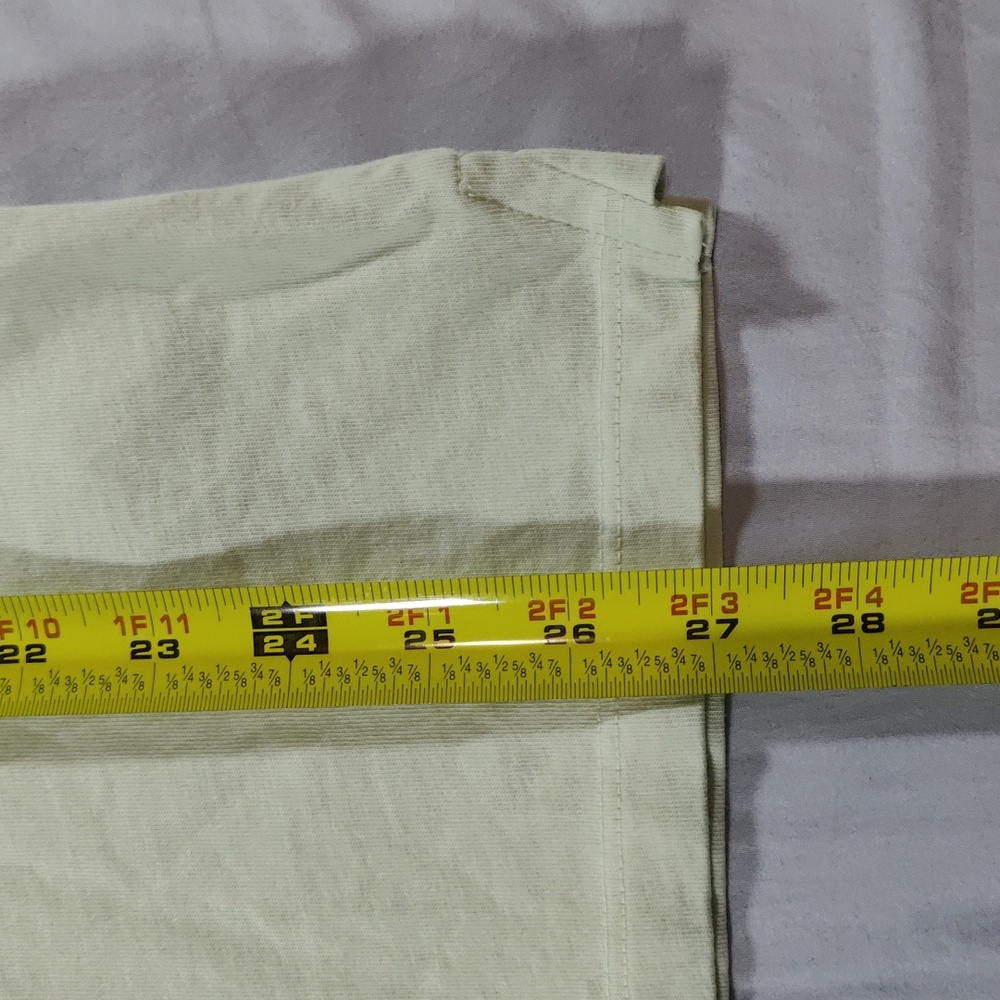 185. VINCE. Garment Dye Crew Neck T-Shirt | Color: Pistachio Green - Picture 3 of 7